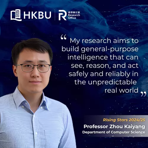 Meet Our Rising Stars – Professor Zhou Kaiyang, Faculty of Science